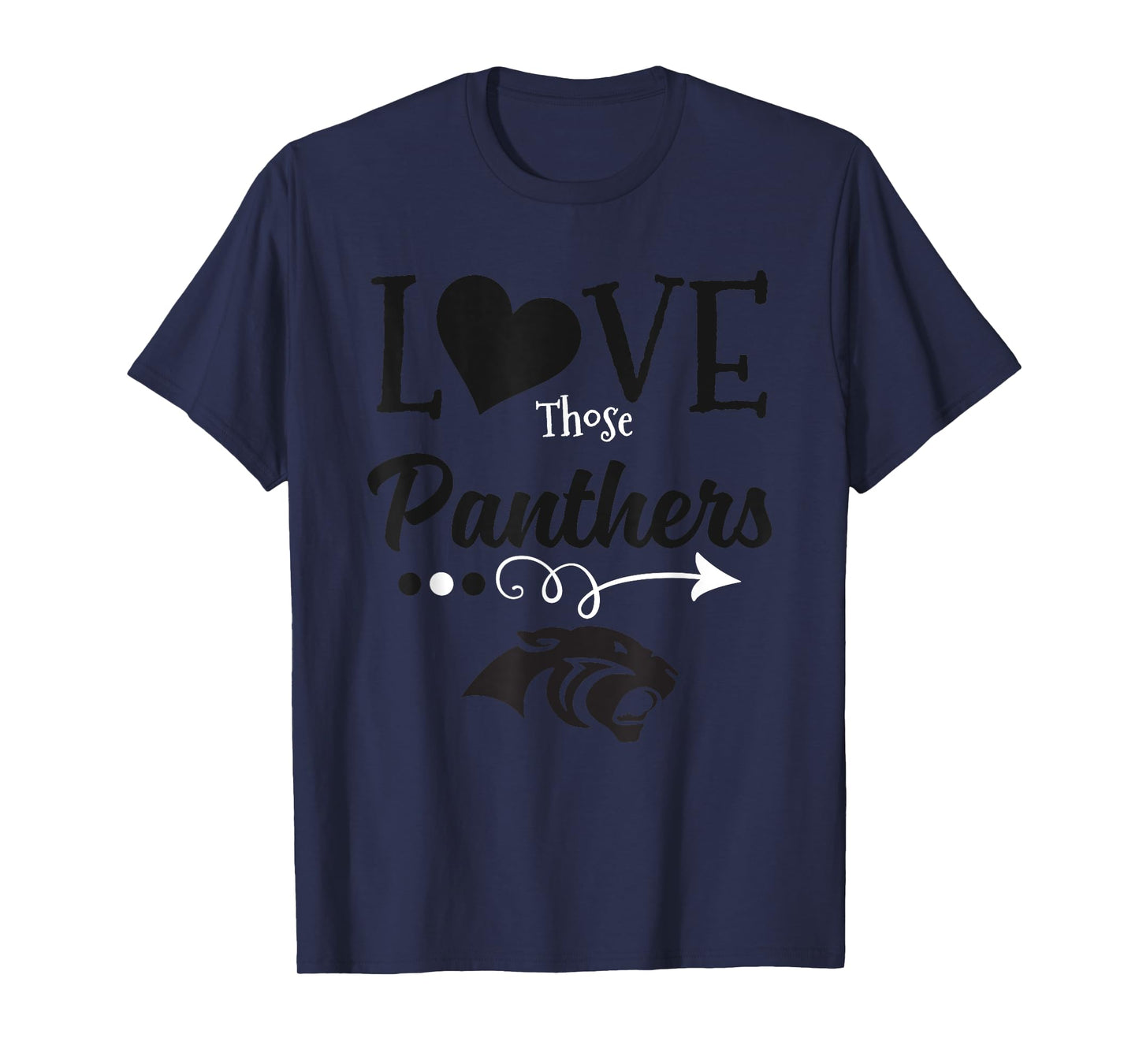 Cabot Panthers Logo Love Those HS T-Shirt