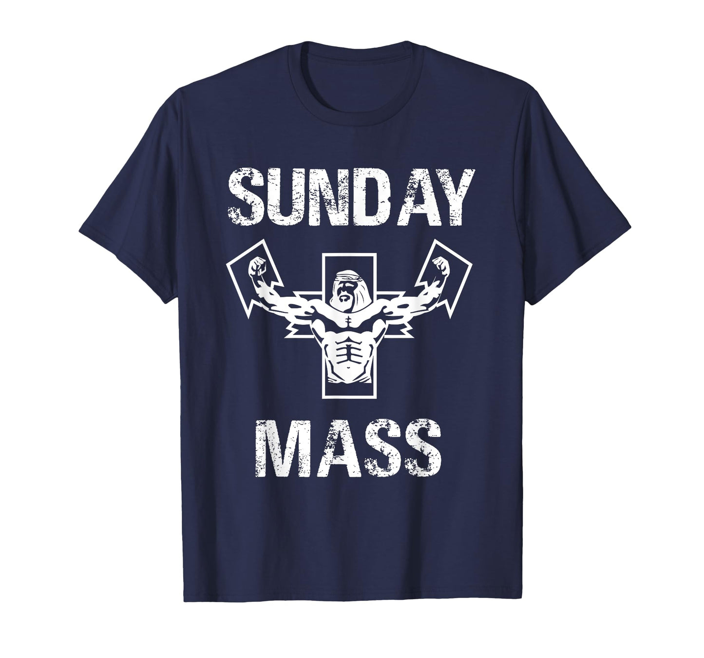 Sunday Mass - Jesus Gym Shirt T-Shirt