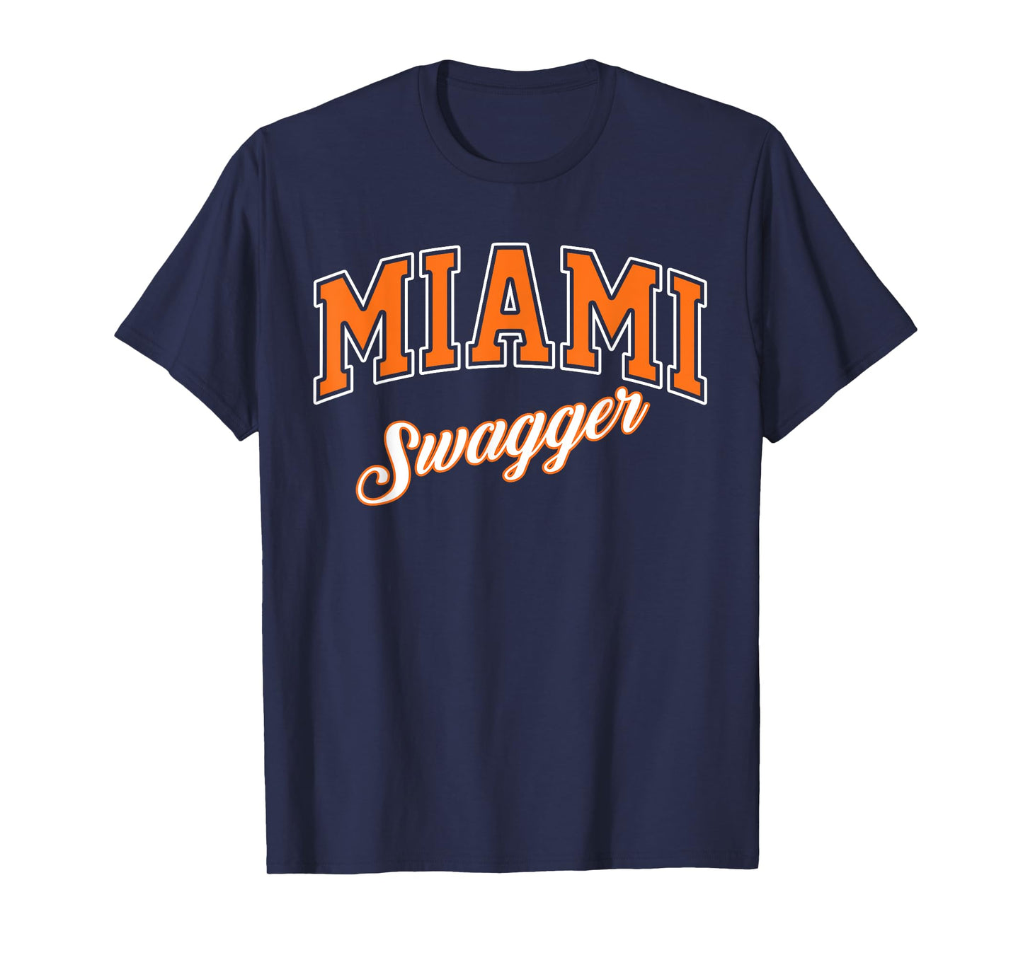 Miami Swagger Graphic Trendy Miami Vibes with Modern Flair T-Shirt