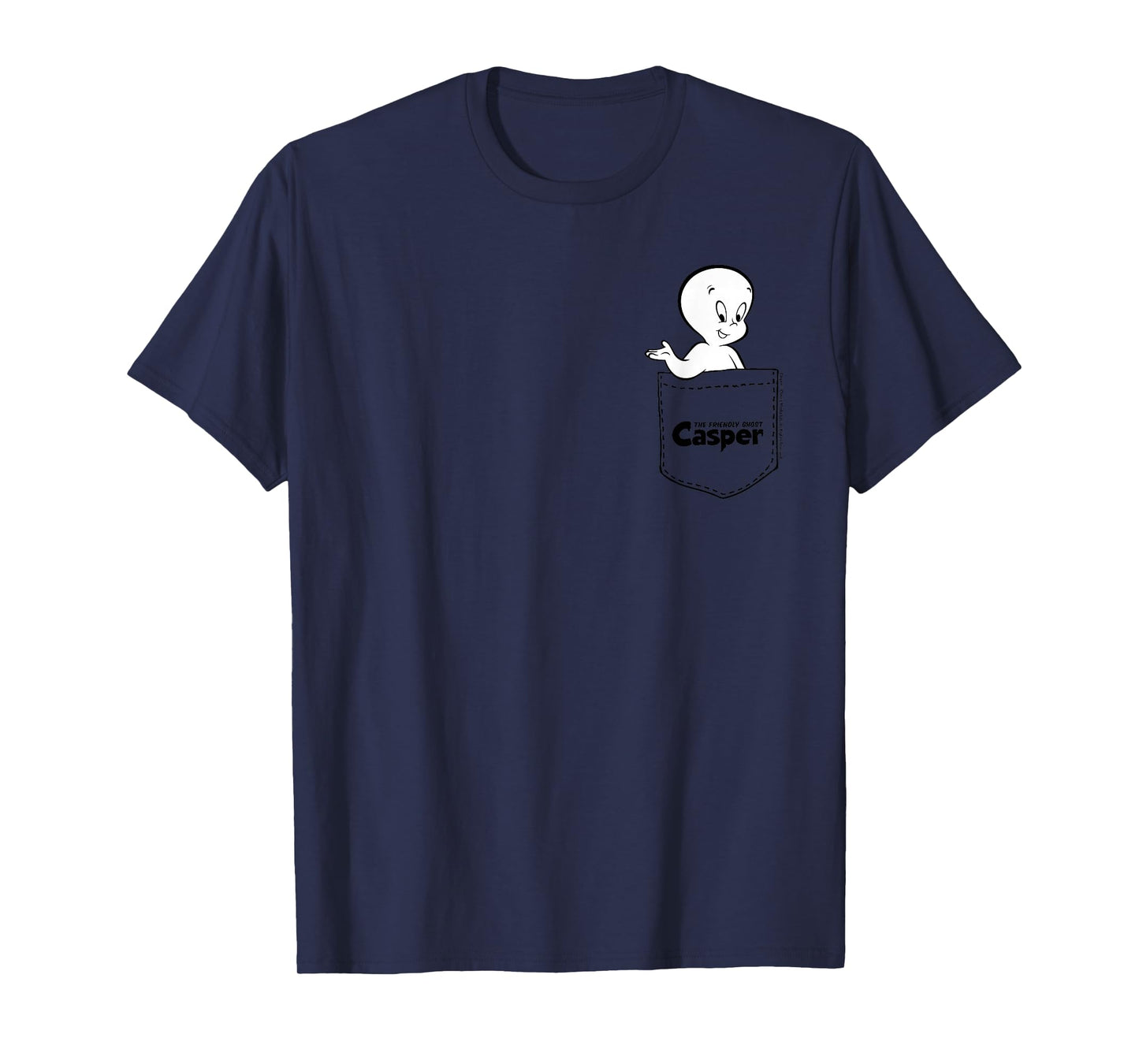 Casper The Friendly Ghost Out Of Pocket T-Shirt
