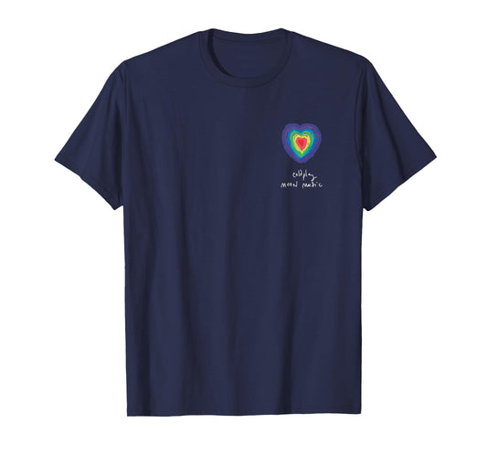 Coldplay Moon Music Heart Amazon Exclusive T-Shirt