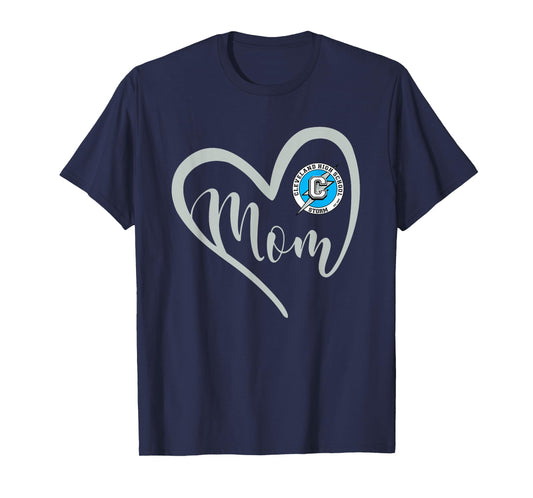 Cleveland Storm Logo Heart Mom HS T-Shirt