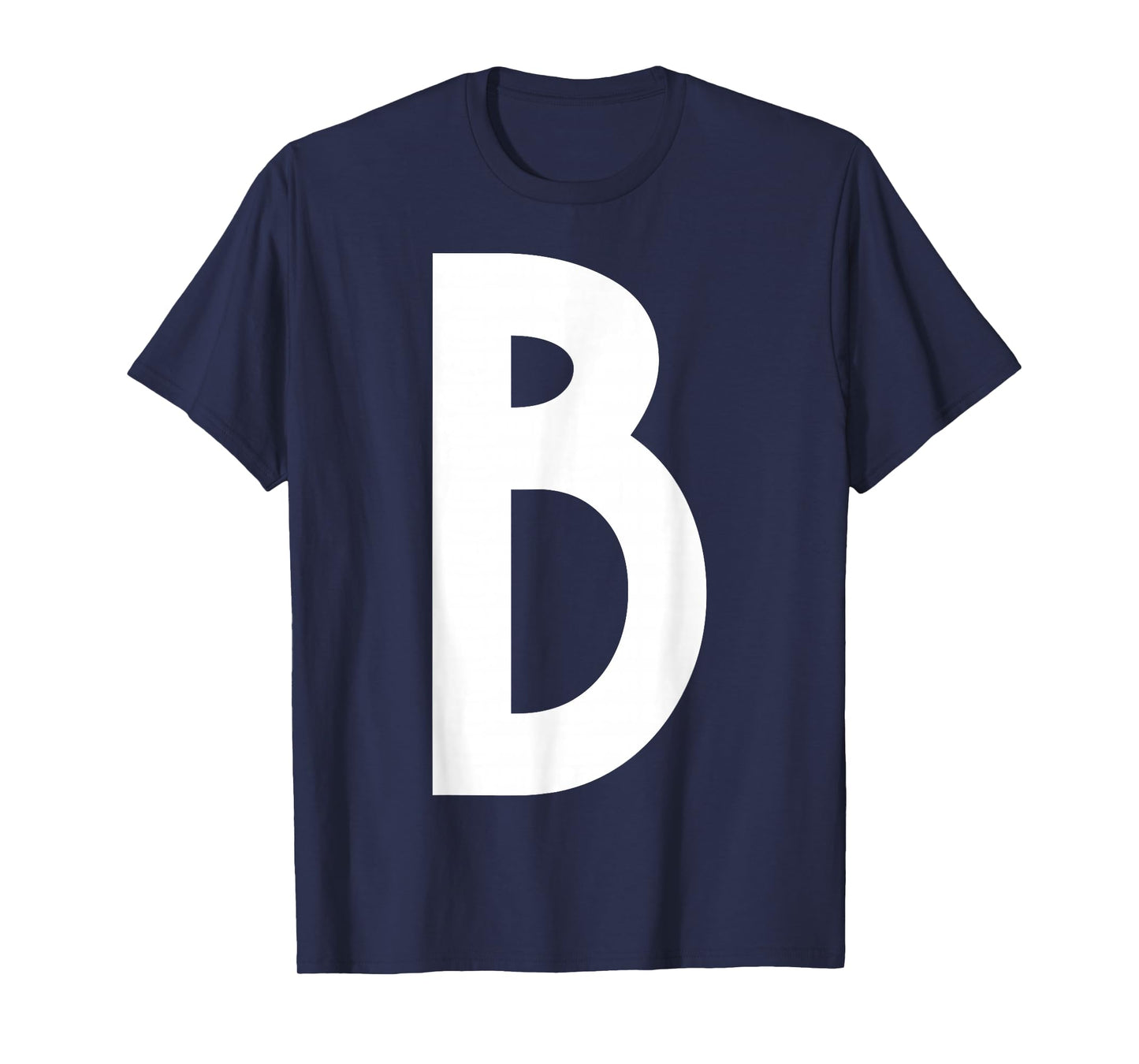 Letter B Funny Group Matching Christmas Costume 2025 Family T-Shirt