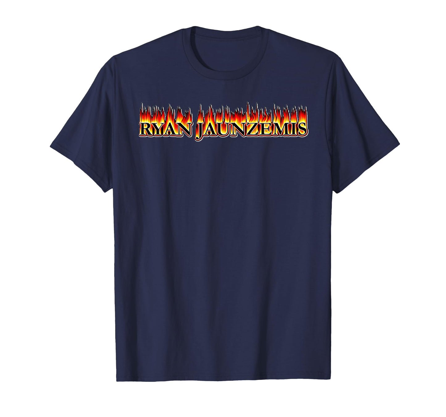 RYAN JAUNZEMIS - "Classic Fire Logo" T-Shirt