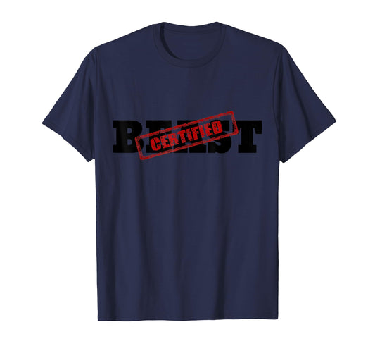Certified BEAST Athletic Workout Fitness T-Shirt