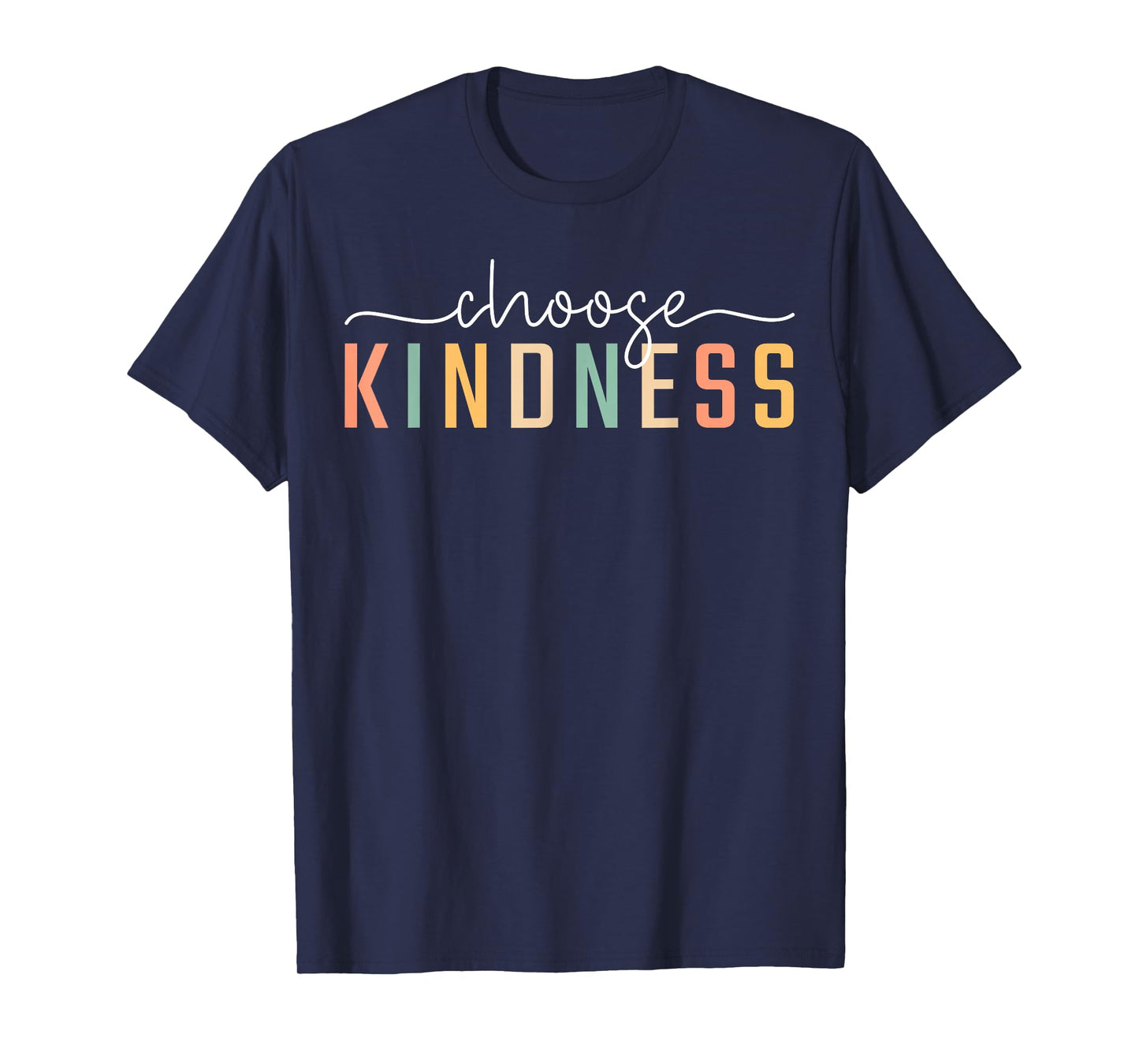 Choose Kindness Casual Trendy Womens Be Kind Inspirational T-Shirt