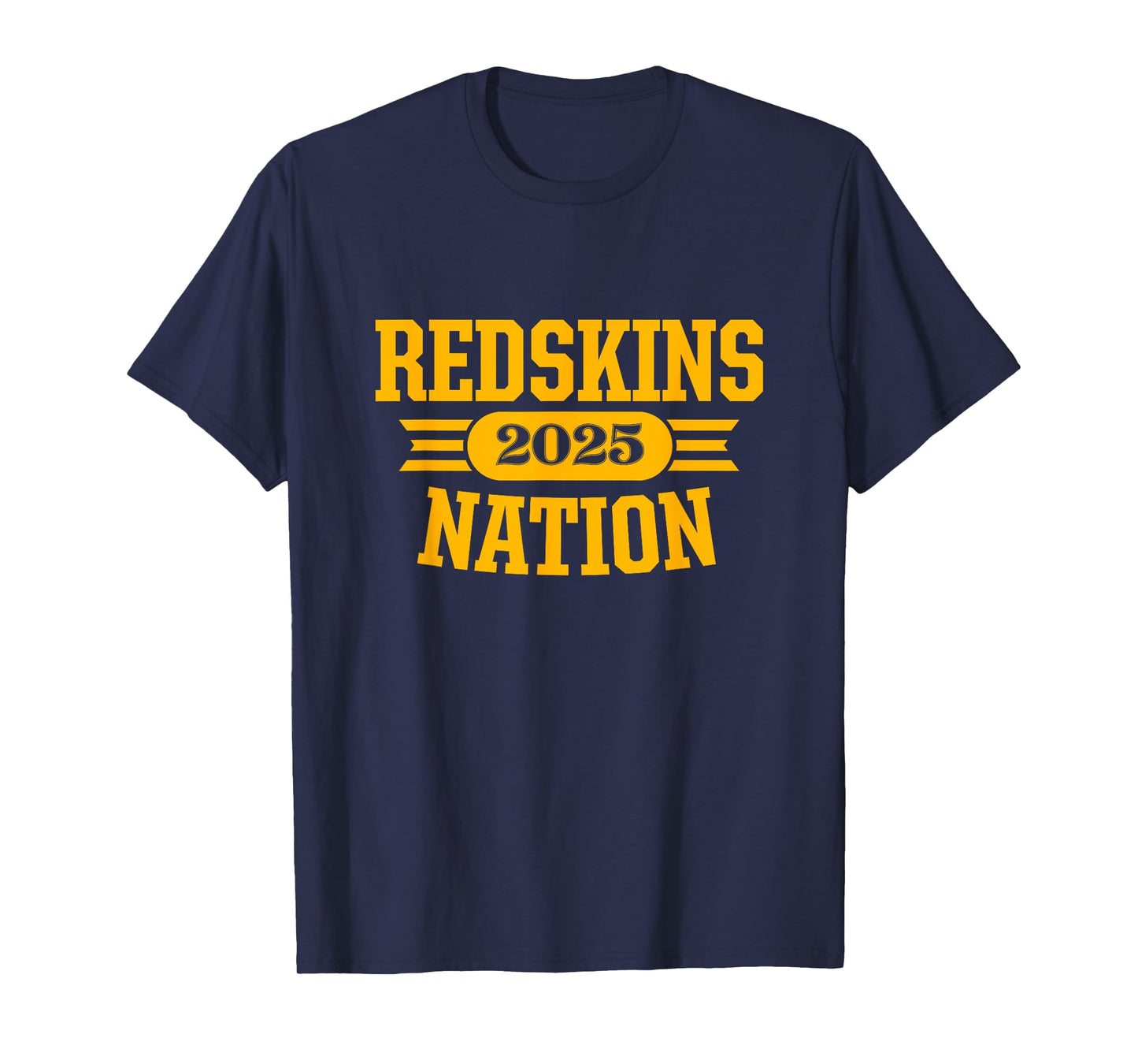 Indian Creek Redskins Official High School Gear Unisex-Adults & Kids Black Small Modern Crew Neck Short Sleeve T-Shirt