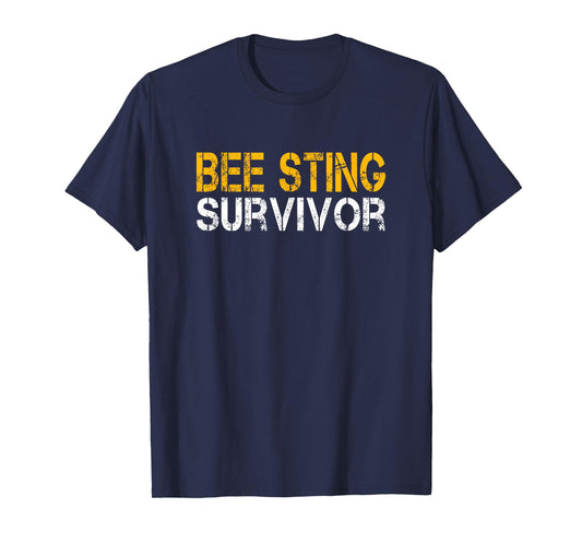 Funny Bee Sting Survivor Kids Bee Keeper Get Well T-Shirt