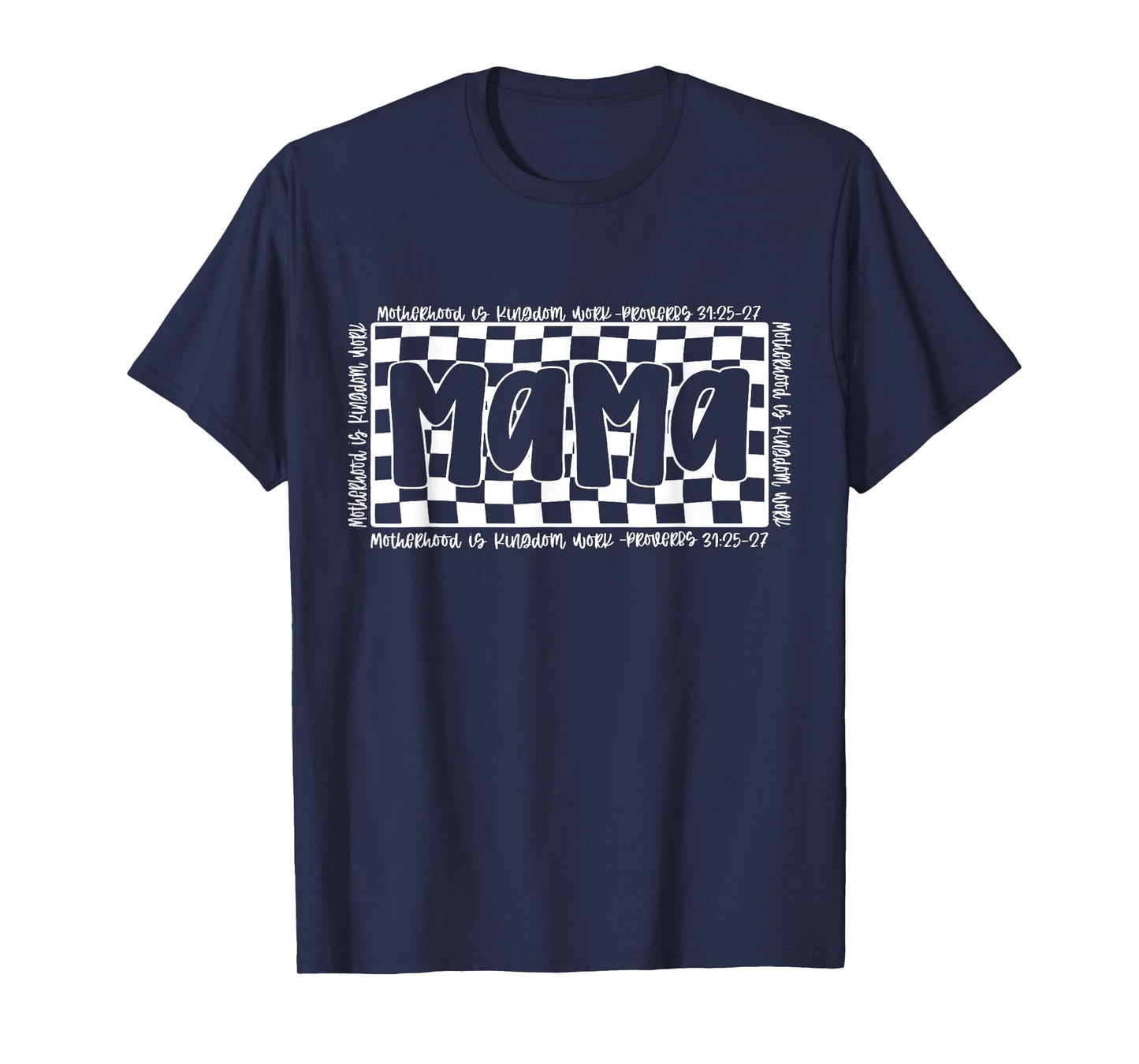 Motherhood is Kingdom Work Christian Mothers Day T-Shirt