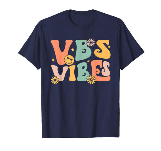 Retro Groovy VBS Vibes VBS 2024 Vacation Bible School Group T-Shirt