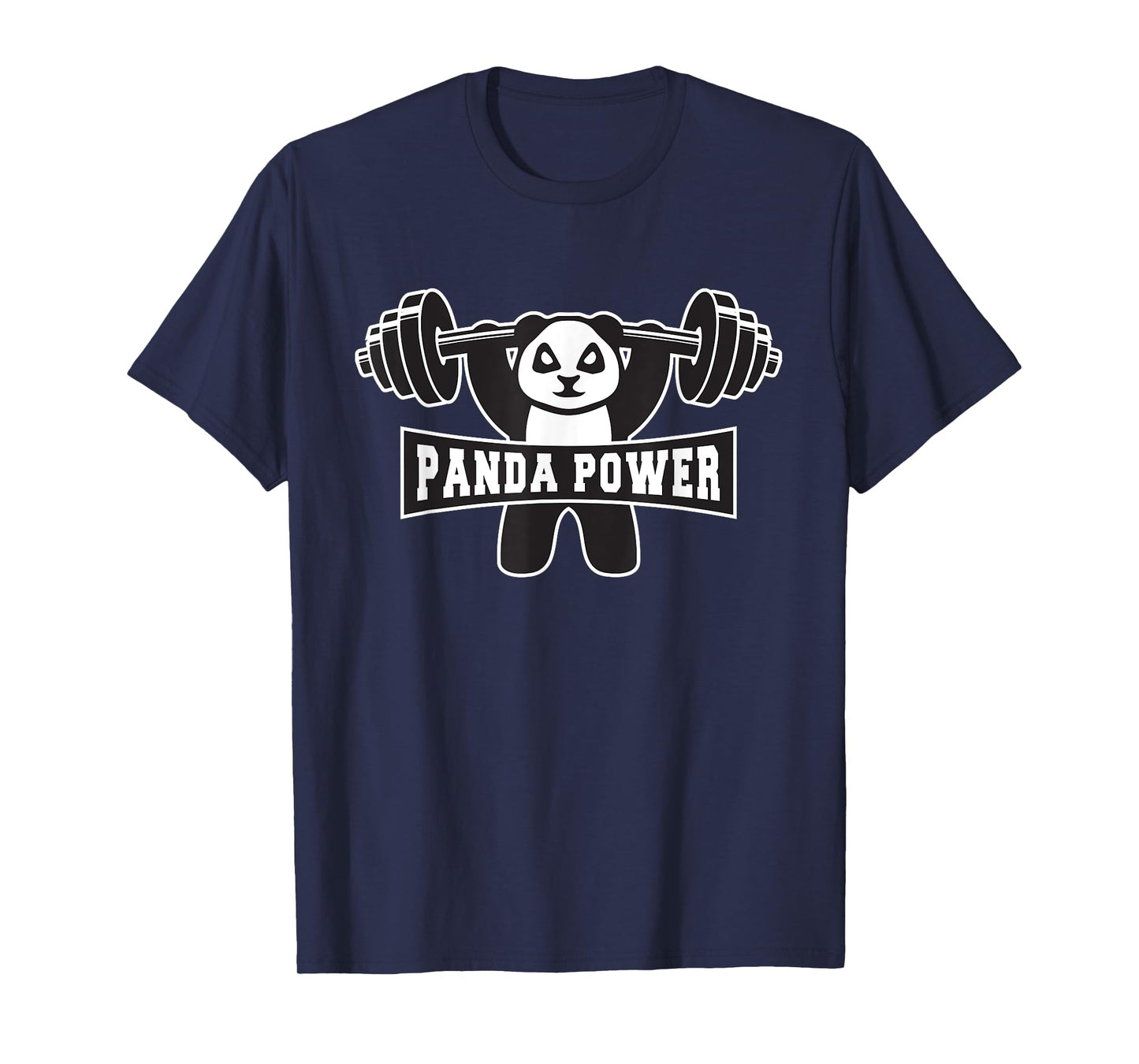 Funny Panda Power Shirt Workout Gift Panda Gym T-Shirt T-Shirt