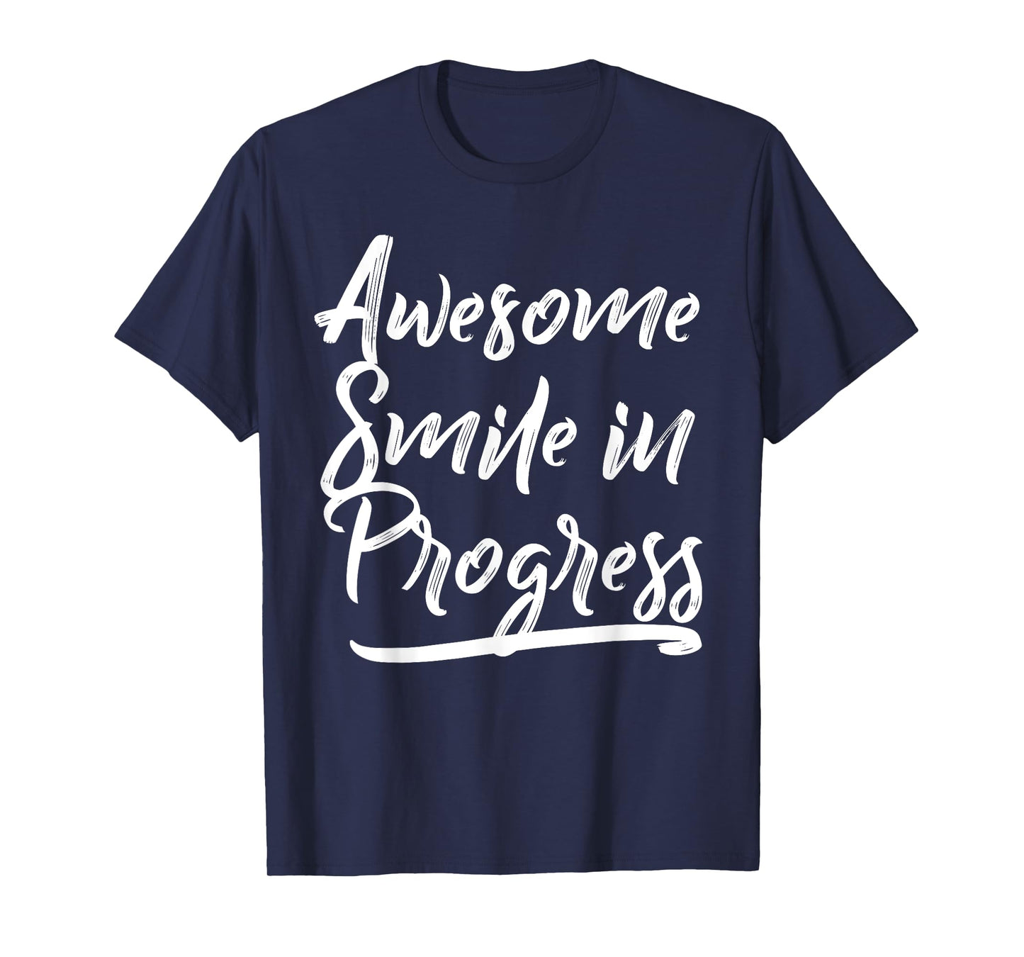 Awesome Smile Gift T-Shirt for People With Braces T-Shirt