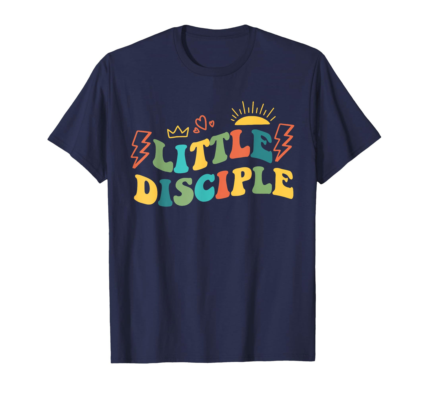 Little Disciple Kids Christian Toddler Religious Youth Jesus T-Shirt