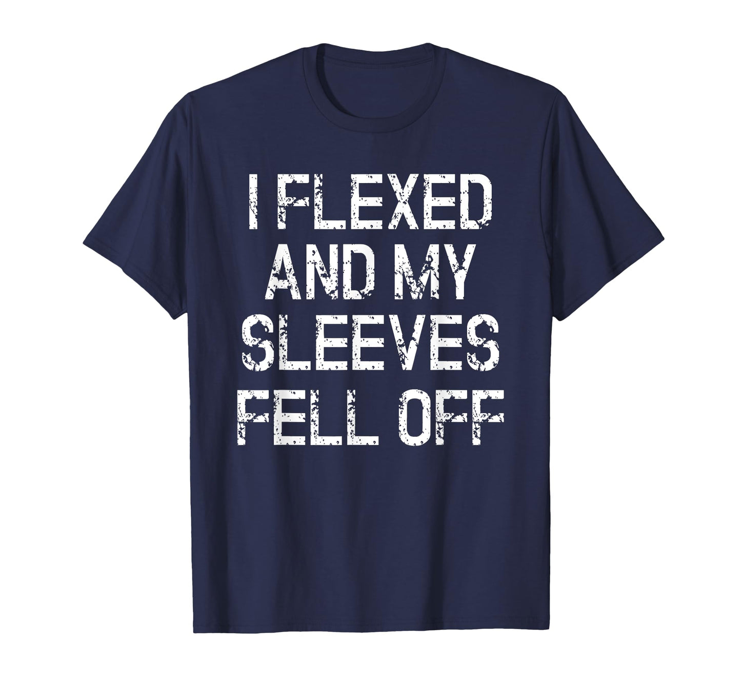 I Flexed And My Sleeves Fur Off Fun Sleeveless Gym Workout T-Shirt