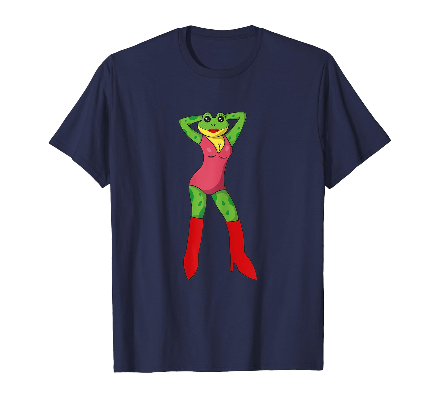 Womens Stripper Frog, Sexy Girl, Lesbian Frog, Sexy Frog T-Shirt