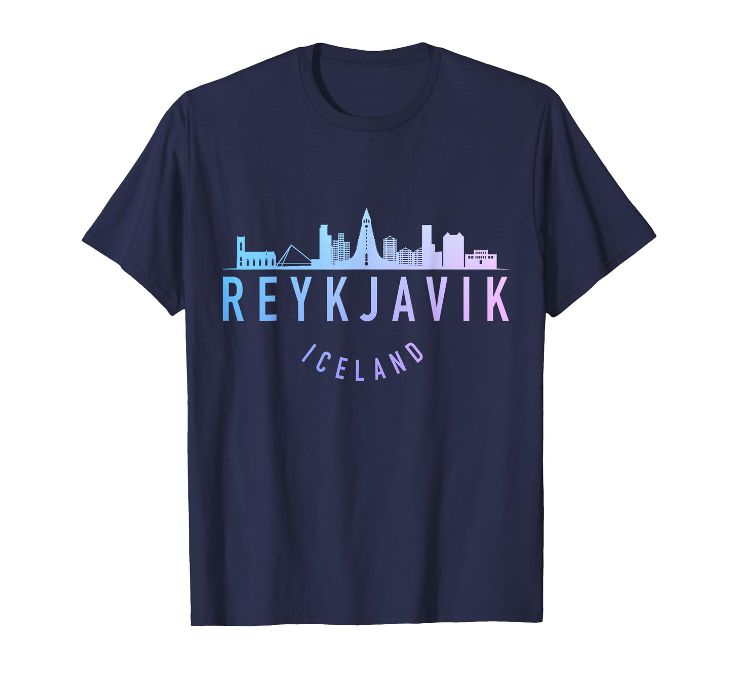 Reykjavik Iceland Skyline Pride Souvenir T-Shirt