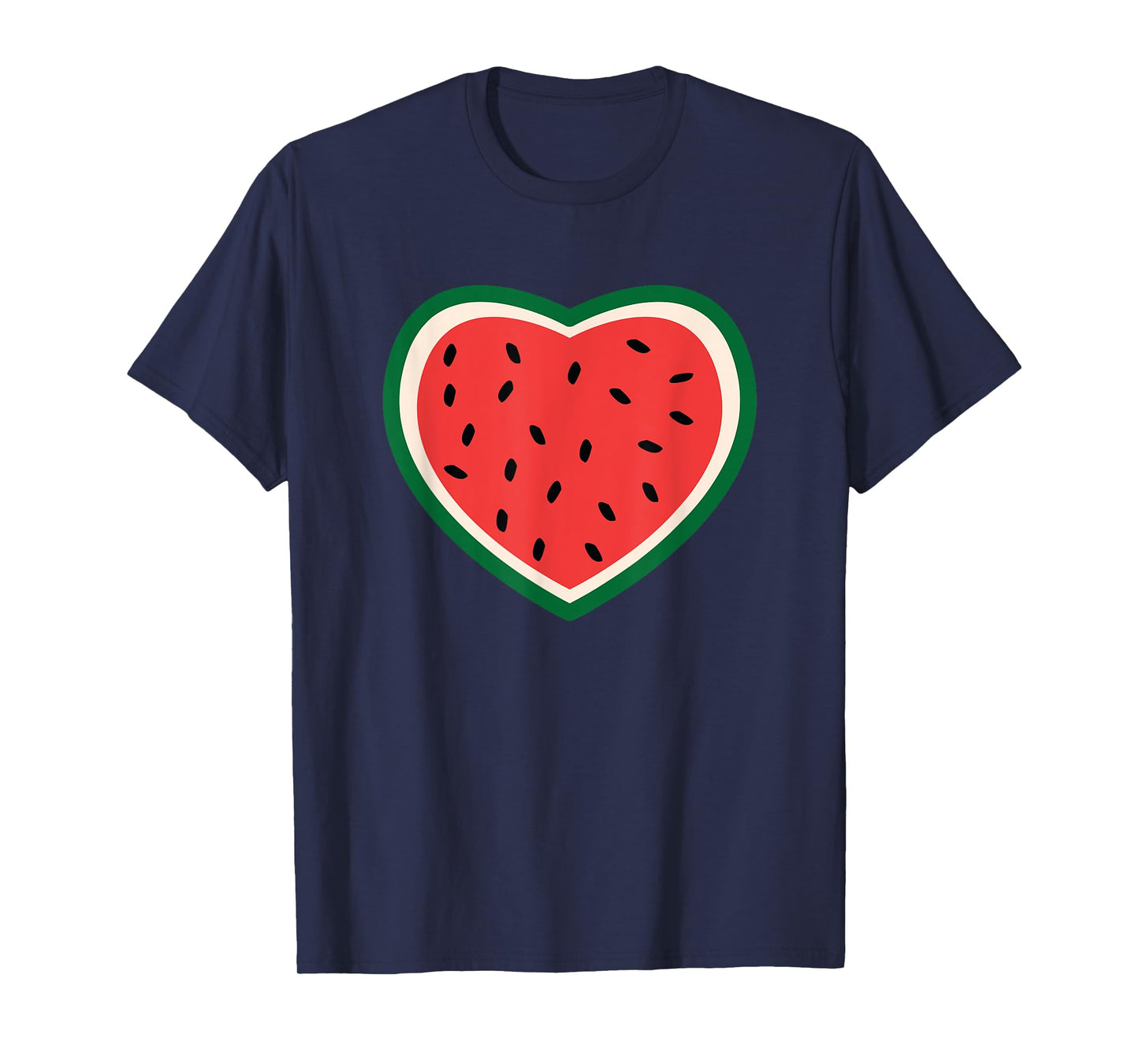 Palestine Watermelon Vintage Palestinian Colours T-Shirt