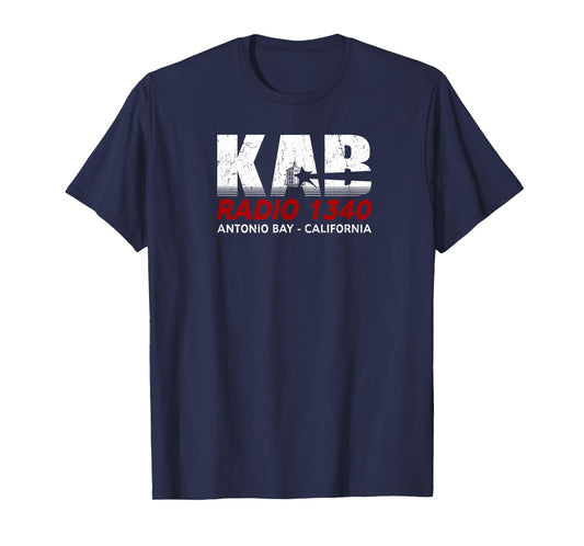 Dereliction of duty Unisex-Adults KAB Radio 1340 Antonio Bay - Pre-distressed - The Fog T-Shirt