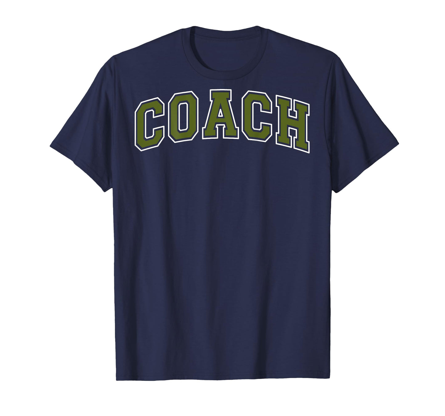 Coach Sports Trainer Vintage Olive Green on the back T-Shirt