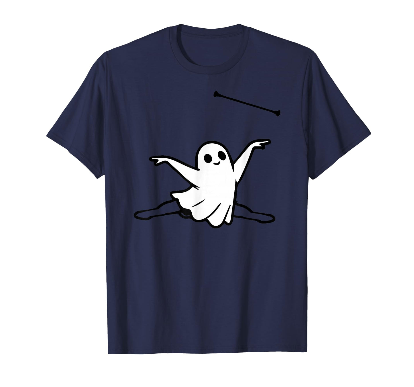 ghost Baton Twirler halloween T-Shirt
