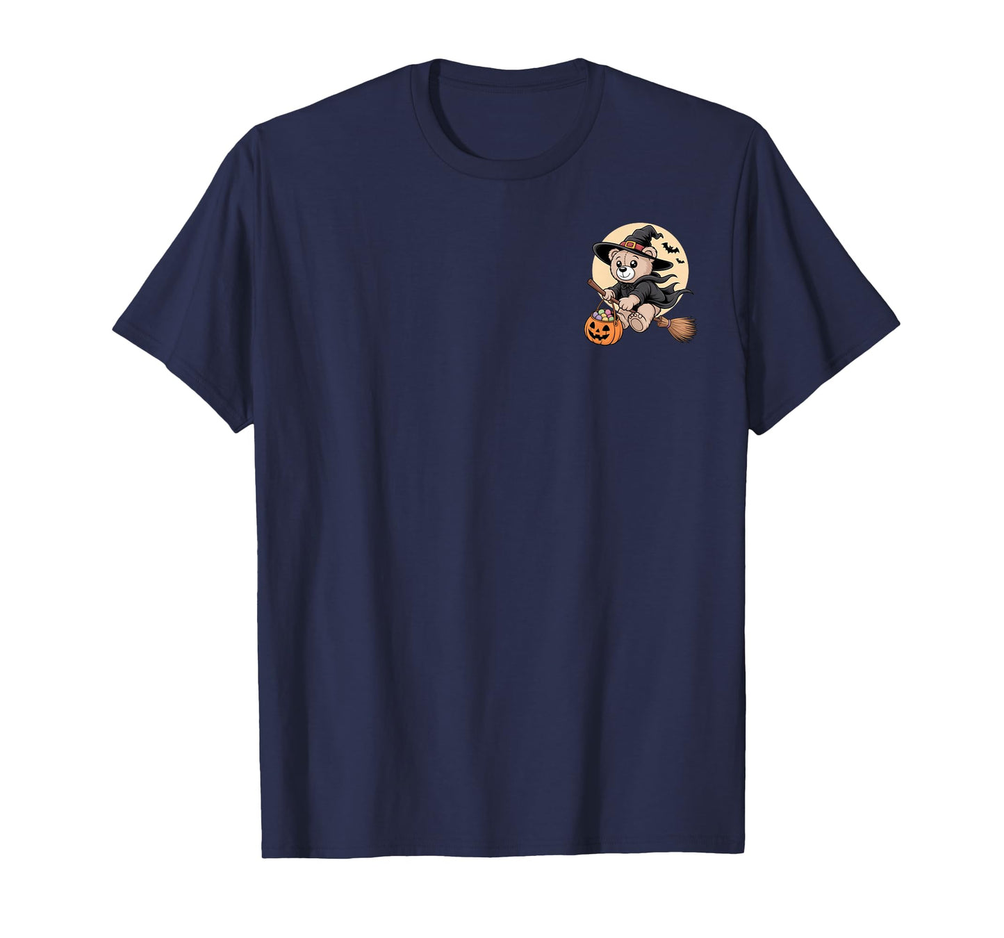 Halloween Witch Bear for Kids Funny Costume Party Vibes T-Shirt