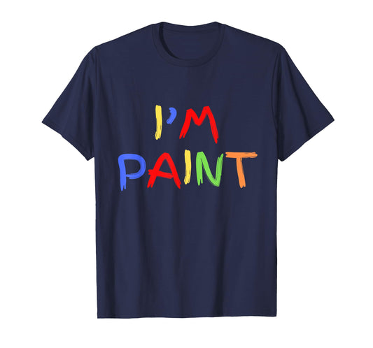 I Love To Finger Paint Tiny Red Heart I'm Paint Valentine T-Shirt