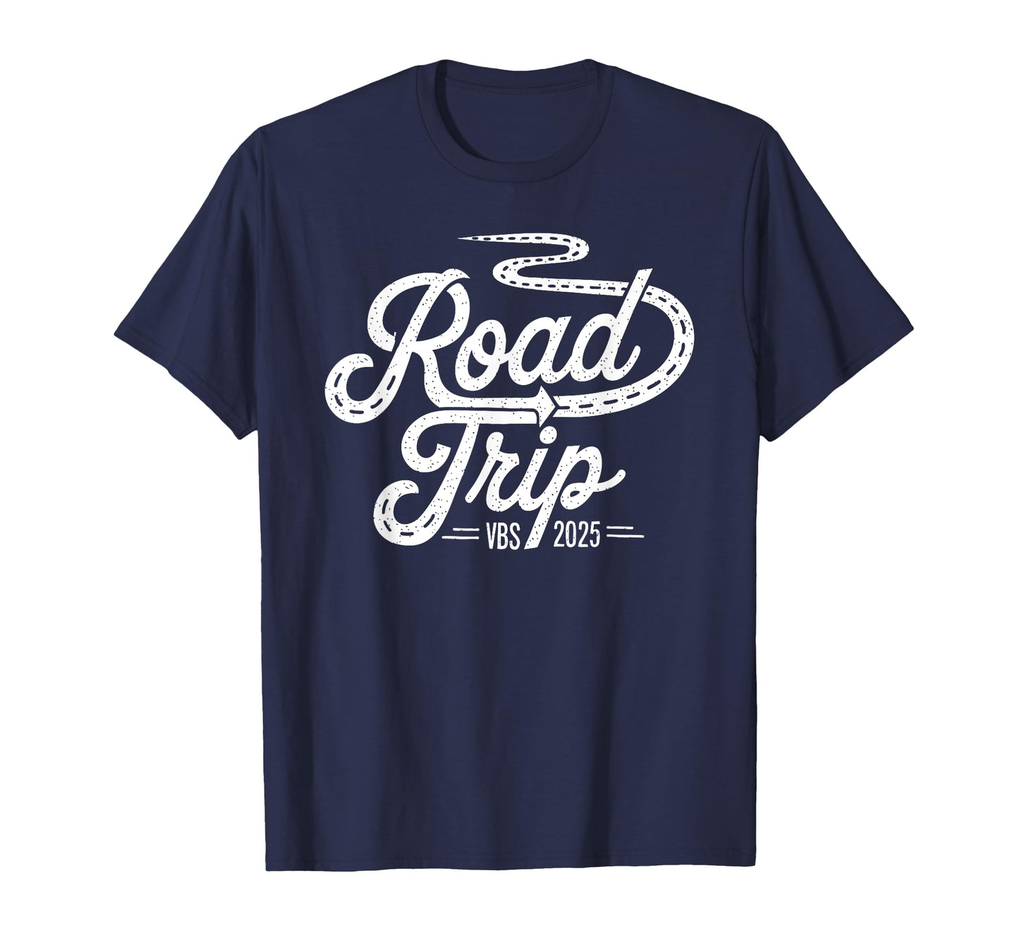 VBS Road Trip 2025 Crew God Adventure Bible School Matching T-Shirt