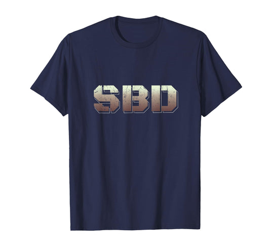 SBD Squat Bench Deadlift Powerlifting T-Shirt