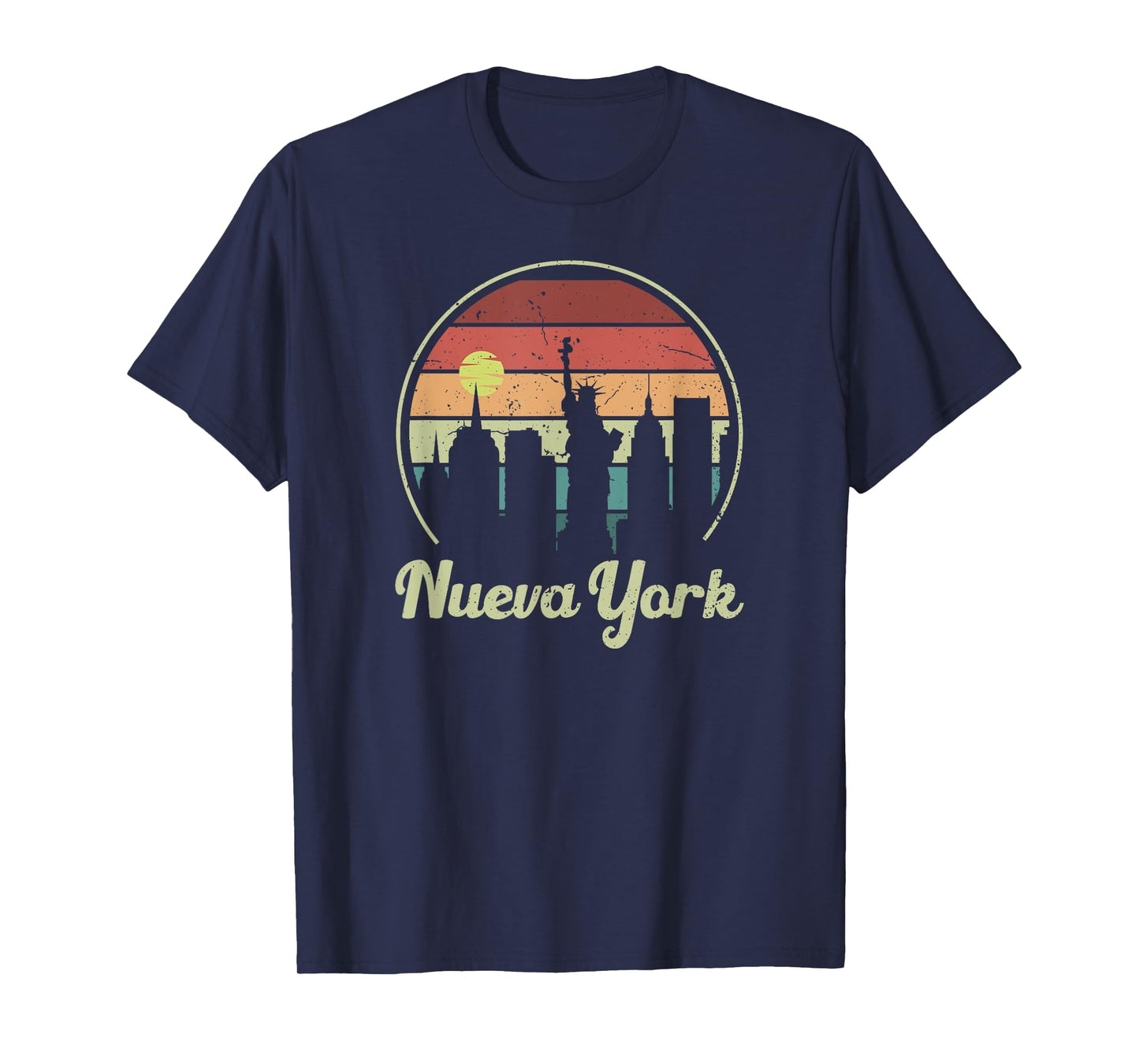 Nueva York New York Retro Style Vintage Spanish T-Shirt
