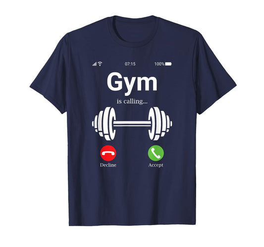 Gym is calling shirt, "Das Gymstudio nennennt shirt, funny T-Shirt