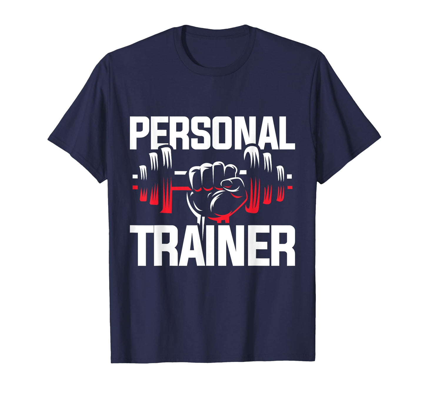 Workout Gift Dumbbell Personal Trainer T-Shirt
