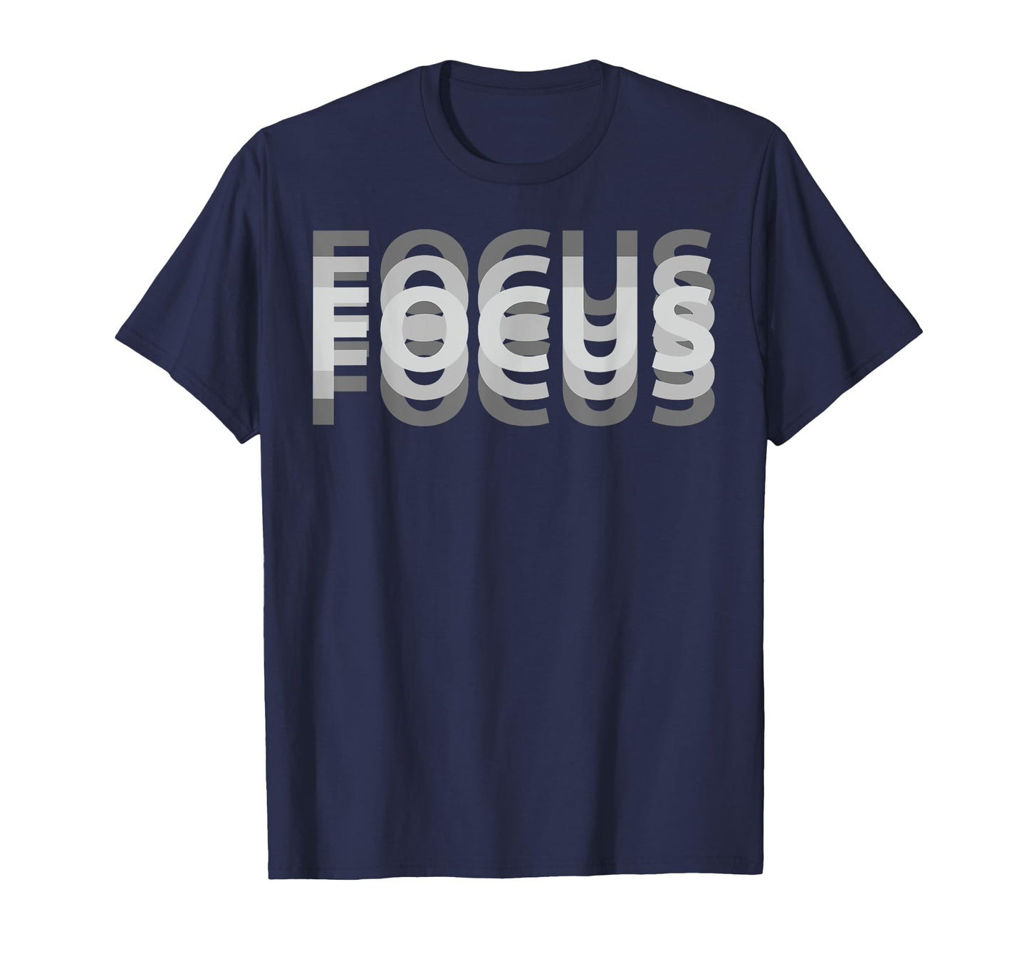 Focus Retro Effect T-Shirt