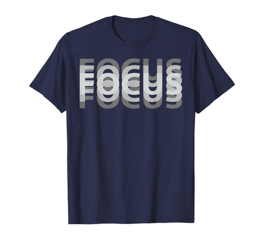 Focus Retro Effect T-Shirt