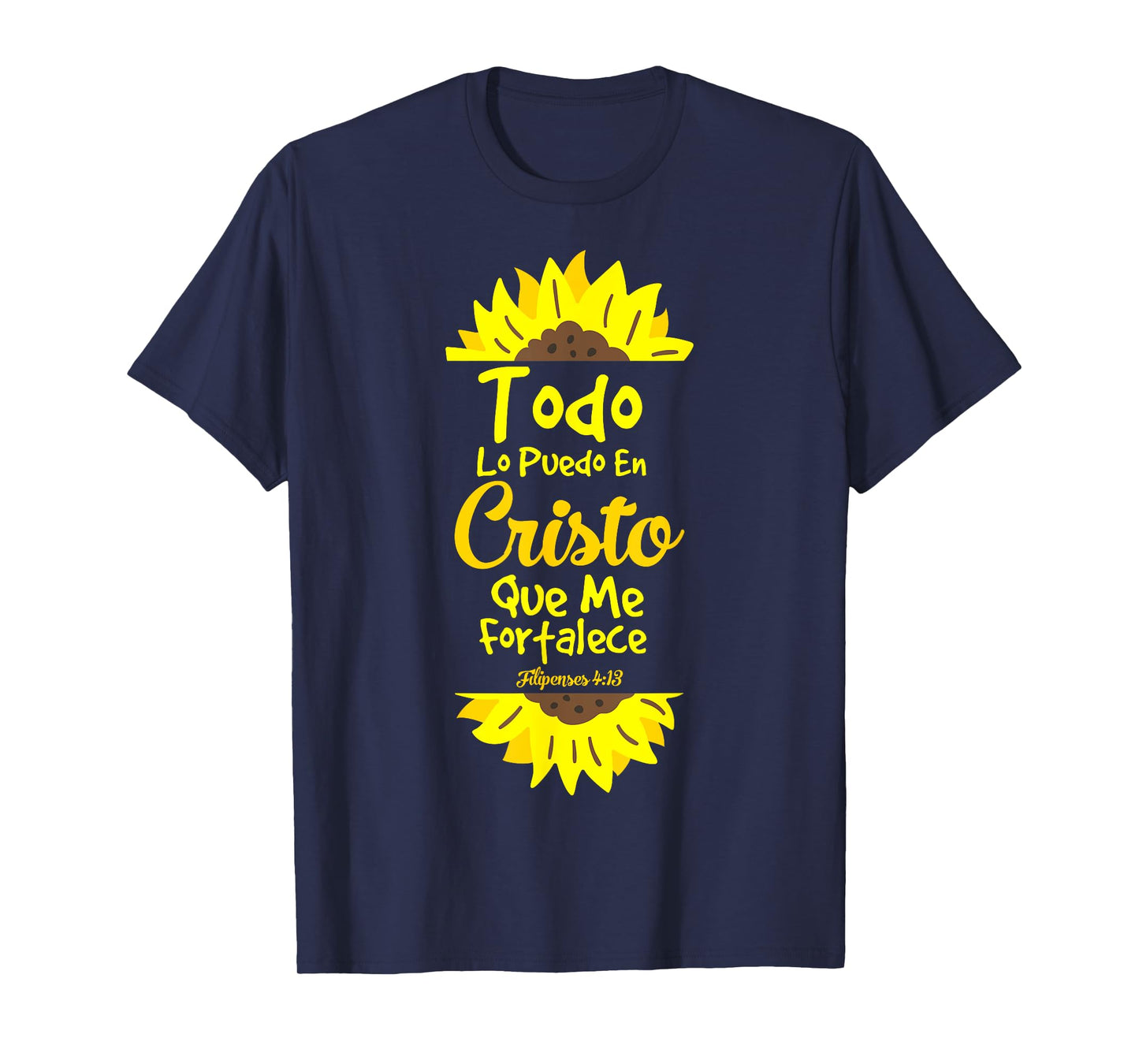 Motivational Spanish Verses Christians Jesus Cristo Amor T-Shirt