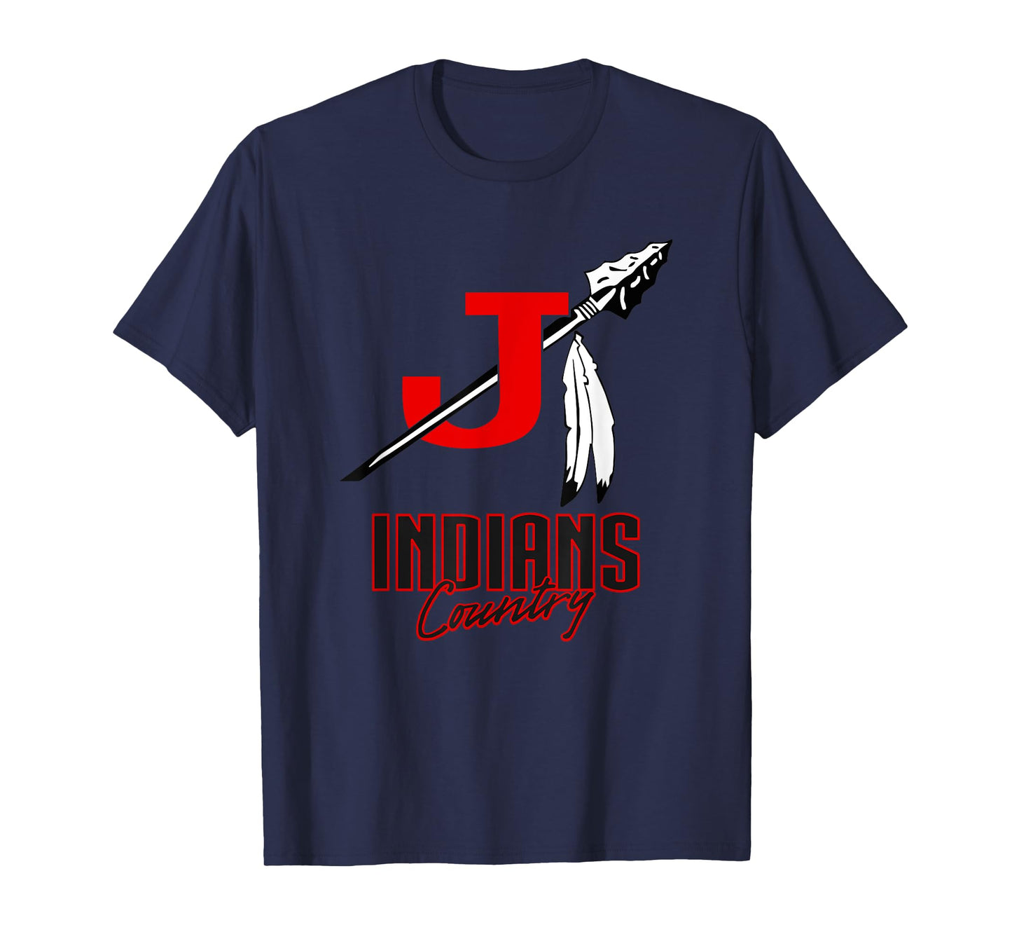 Jackson Indians Logo Country HS T-Shirt