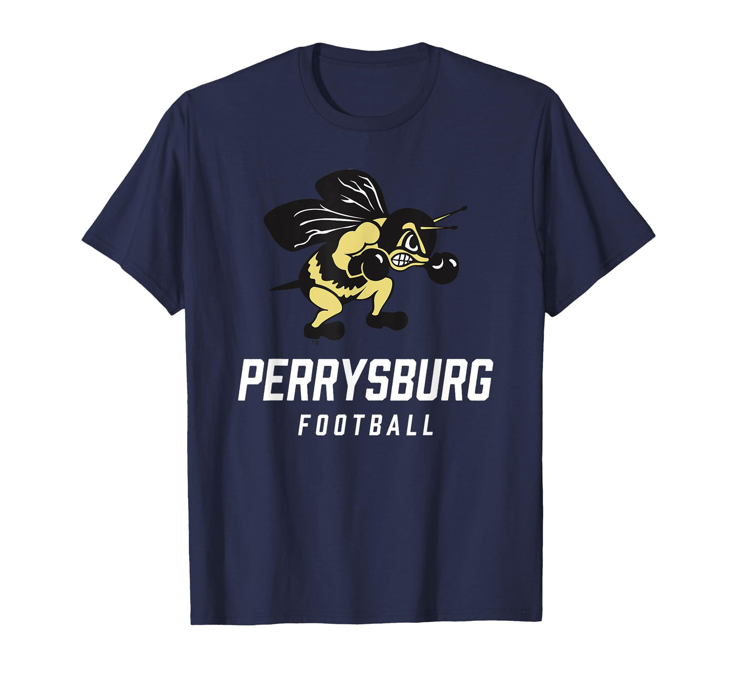 Perrysburg Yellow Jackets Logo Football Team HS T-Shirt
