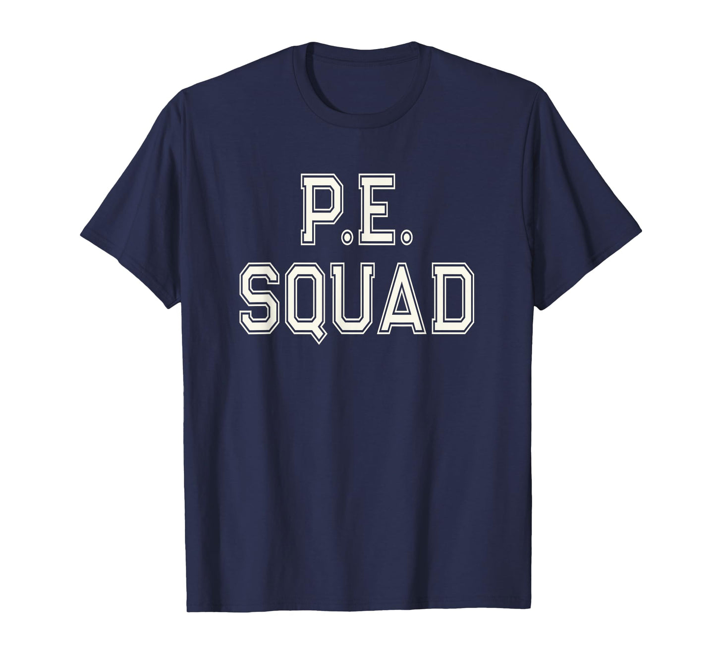 P.E SQUAD Physical Education PE Teacher Team Kids Gym Crew T-Shirt