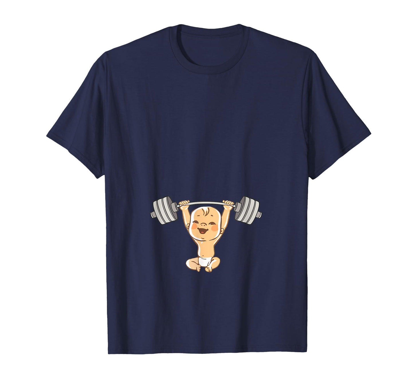 Baby Dumbbell Pregnancy Workout Shirt T-Shirt