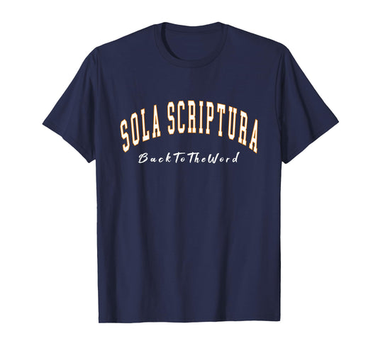 Divine Savior Christ Sola Scriptura Believer Christian Unisex-Adults, Unisex-Kids Black T-Shirt