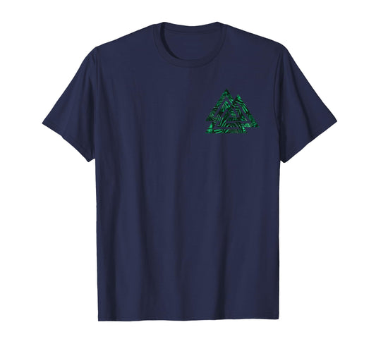 Valhalla Nordic Pagan Viking Warrior Odin Valknut Symbol T-Shirt