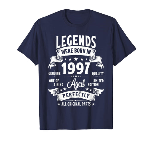 Vintage 1997 28 Year Old Gifts For Men Women 28th Birthday T-Shirt