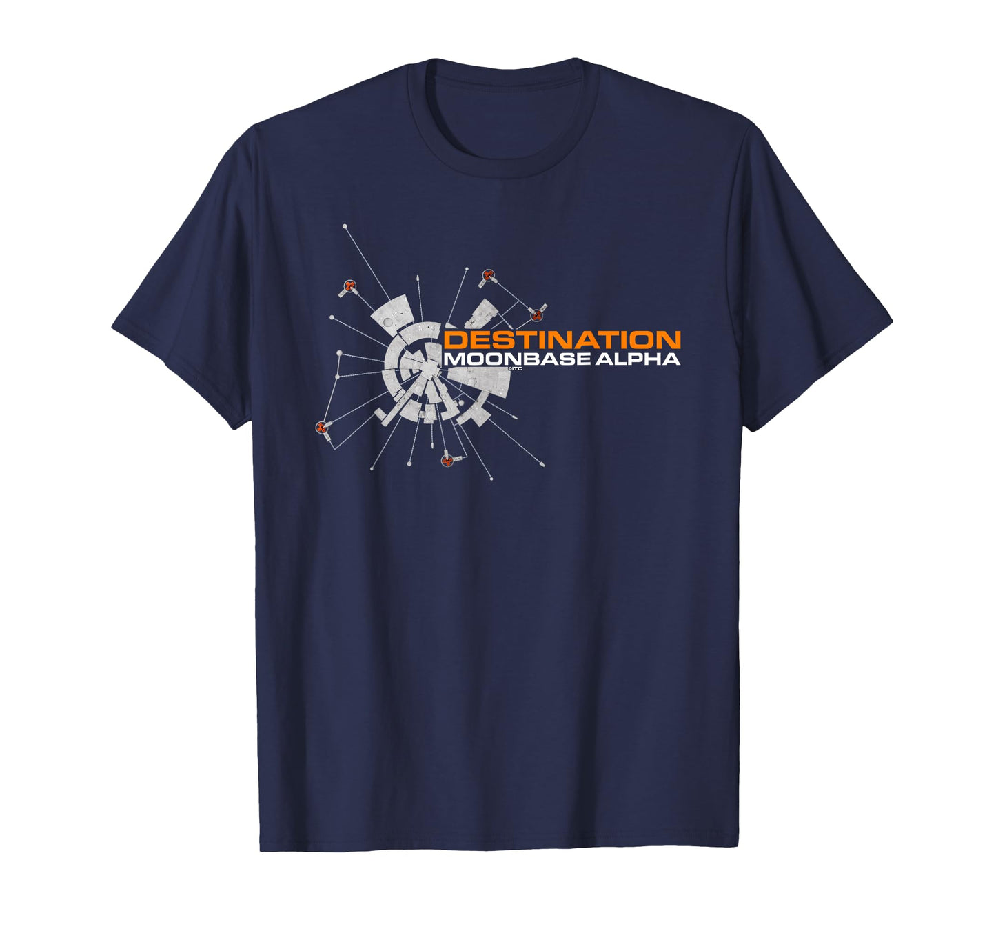Space: 1999 Destination Moonbase Alpha Retro T-Shirt