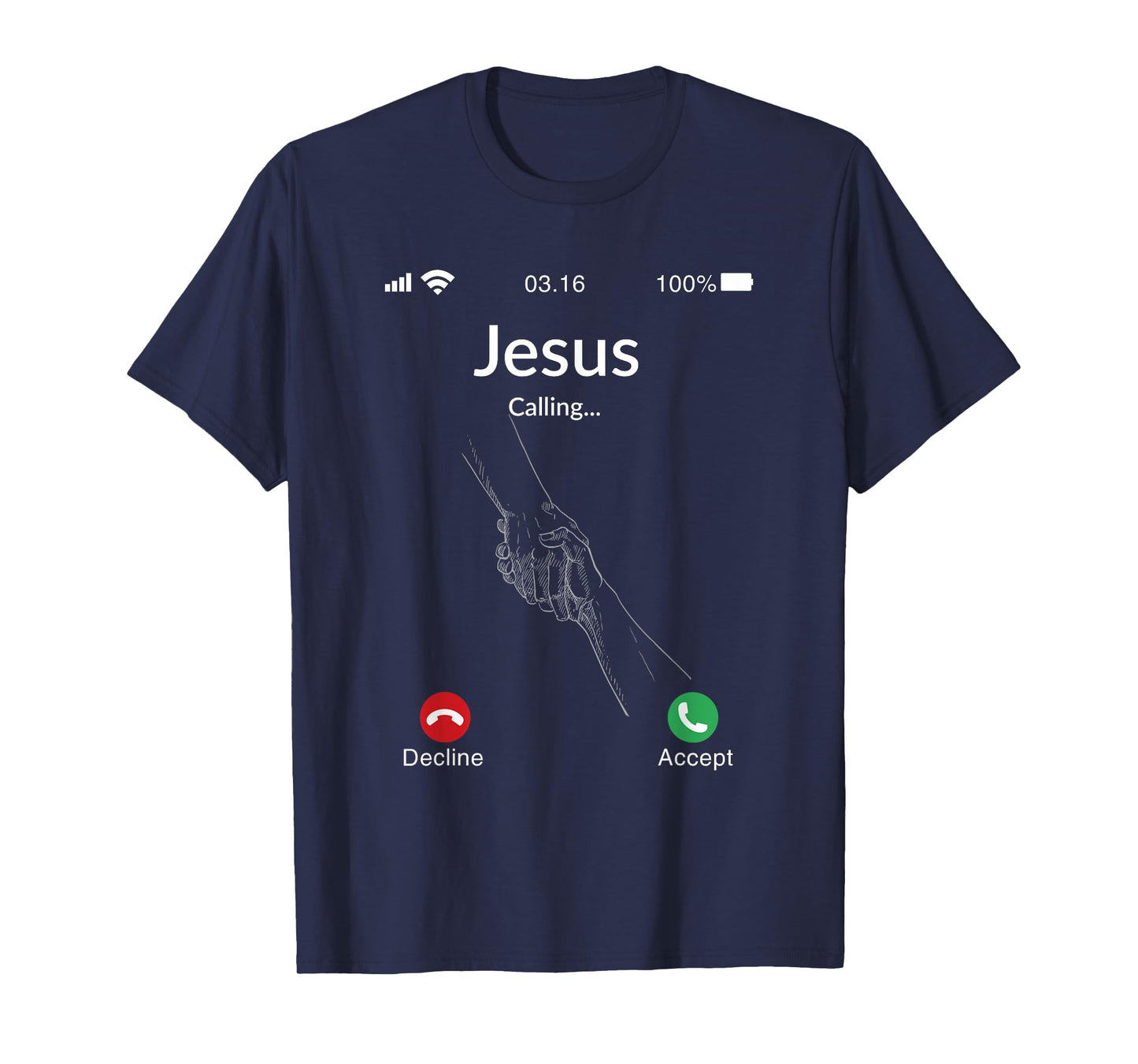 Christian Gift Jesus Is Calling T-Shirt