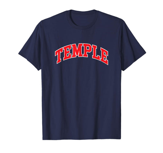 Temple TX Red Vintage for Men or Women T-Shirt