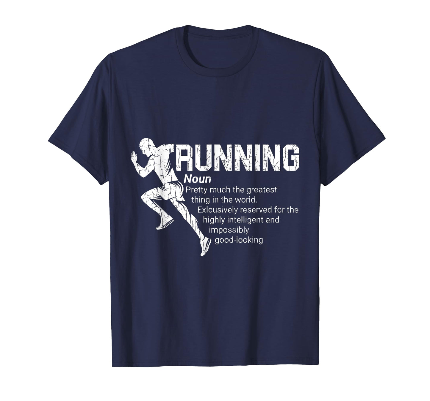 Running Definition Funny Marathon Runner Graphic T-Shirt