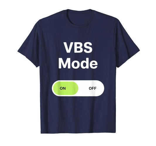 VBS Vacation Bible School VBS Mode On T-Shirt