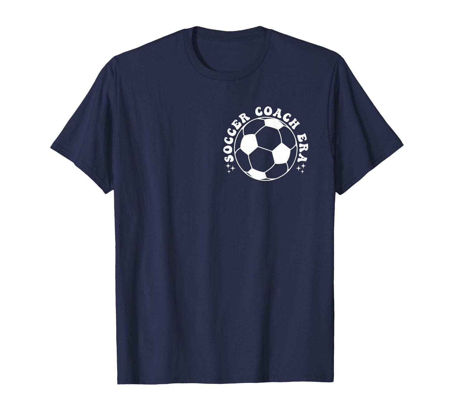 Funny vintage In My Soccer Coach Era Funny Coach Football T-Shirt