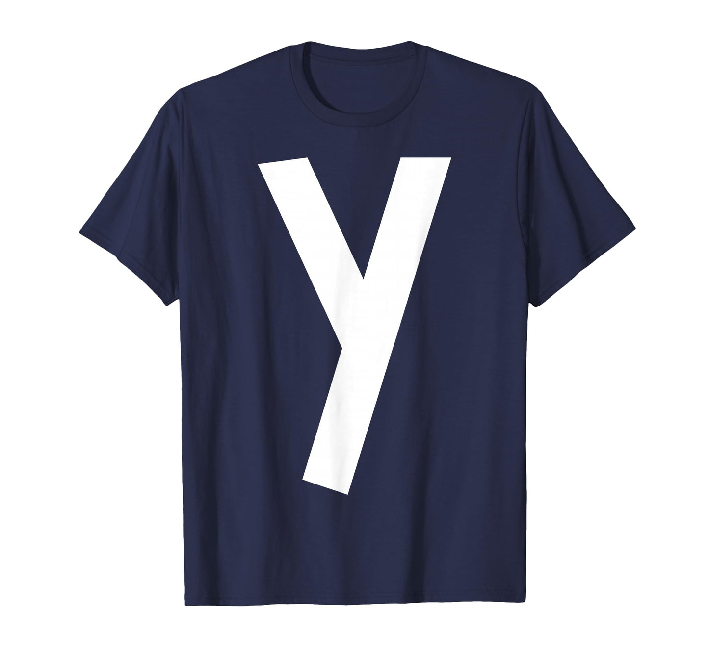 Letter Y Funny Group Matching Christmas Costume 2025 Family T-Shirt
