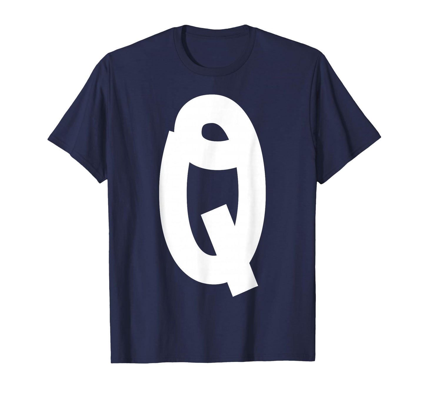 Letter Q Funny Group Matching Christmas Costume 2025 Family T-Shirt