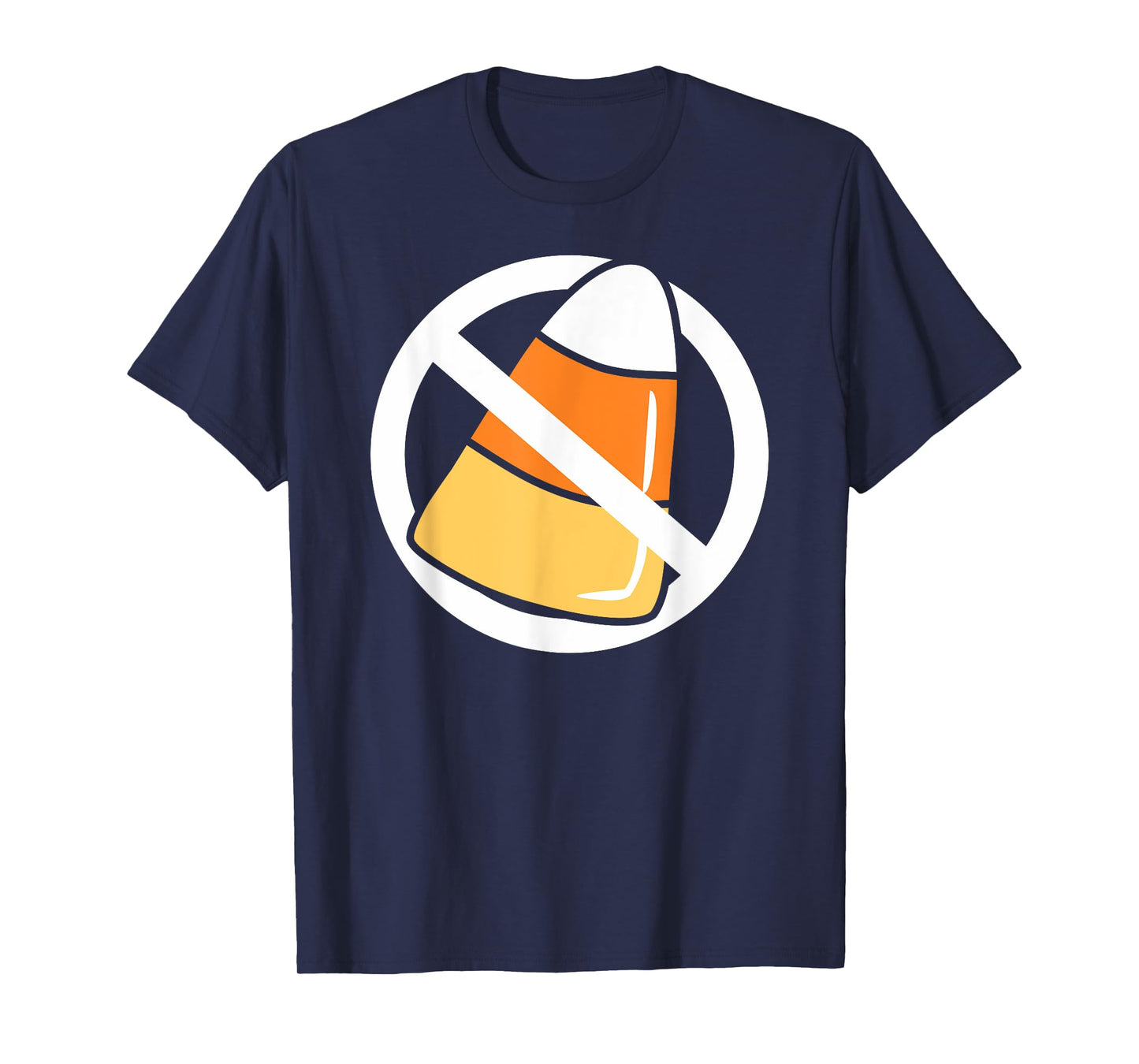 I Hate Don't Like Candy Corn Funny Halloween T-Shirt